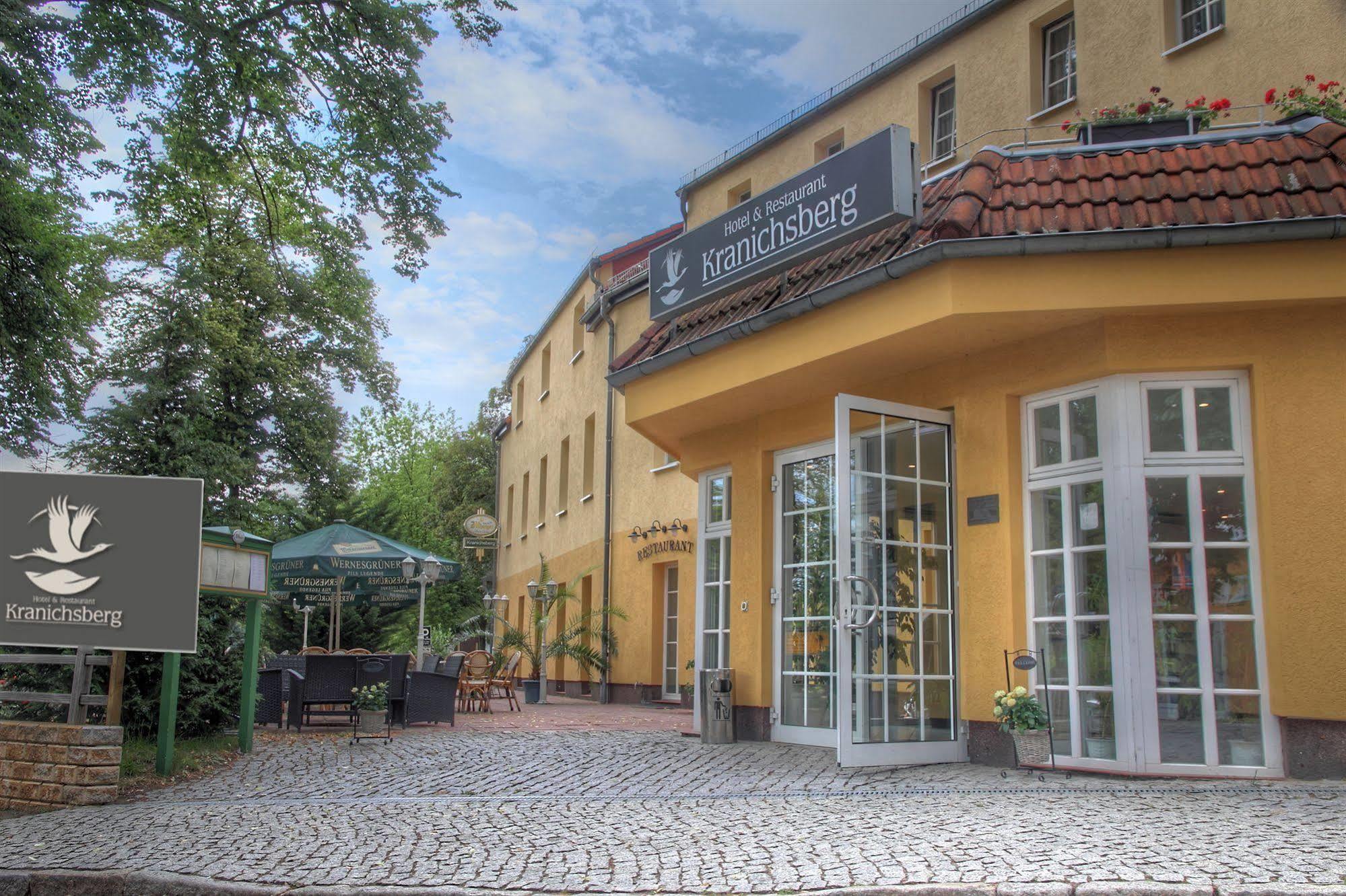 Hotel Und Restaurant Kranichsberg Woltersdorf  Kültér fotó